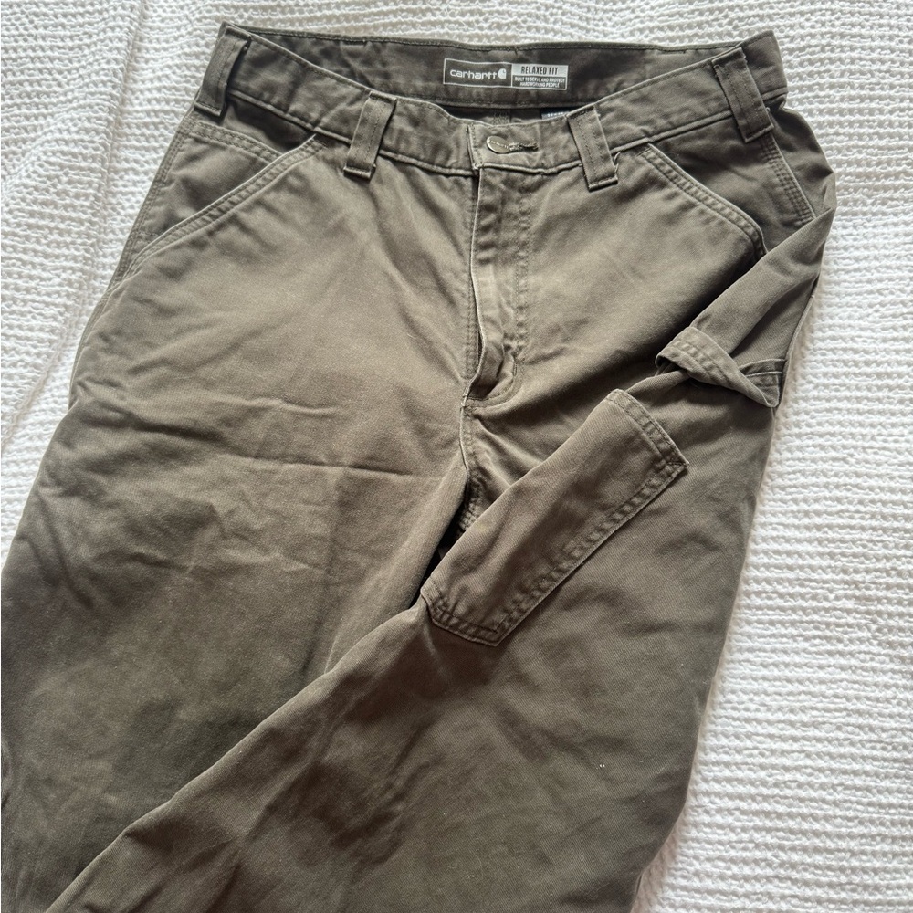 Carhartt Men's Grey Brown Cargo Pants